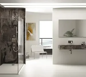 Carrelage effet blanc