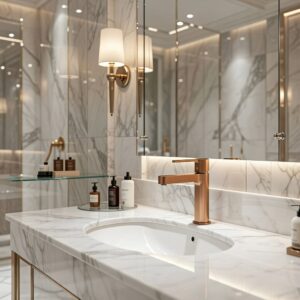 Mitigeur Cuivre brossé Hanaé